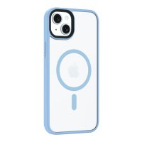 Newface iPhone 15 Kılıf Trex Magneticsafe Kapak - Sierra Blue