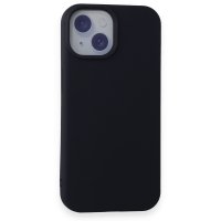 Newface iPhone 15 Plus Kılıf First Silikon - Siyah