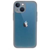 Newface iPhone 15 Plus Kılıf Montreal Silikon Kapak - Gri