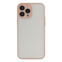 Newface iPhone 15 Pro Kılıf Montreal Silikon Kapak - Pembe