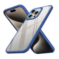 Newface iPhone 15 Pro Kılıf Power Silikon - Lacivert