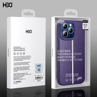 HDD iPhone 15 Pro Max Kılıf HBC-155 Lizbon Kapak - Derin Mor