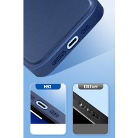 HDD iPhone 15 Pro Max Kılıf HD Deri Luxury Magnet Kartvizitli Kapak - Koyu Yeşil