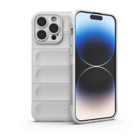 Newface iPhone 15 Pro Max Kılıf Optimum Silikon - Krem