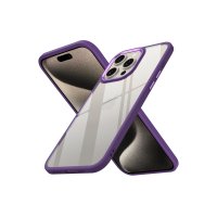 Newface iPhone 15 Pro Max Kılıf Power Silikon - Mor