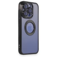 Newface iPhone 15 Pro Max Kılıf Slot Silikon - Siyah