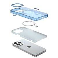 Newface iPhone 15 Pro Max Kılıf Troy Magsafe Kapak - Sarı