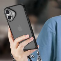 Newface iPhone 16 Kılıf Elegant Kapak - Açık Mavi