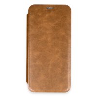 Newface iPhone 16 Plus Kılıf Flip Cover - Taba