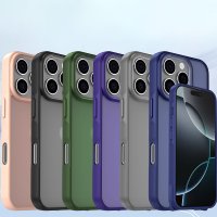 Newface iPhone 16 Pro Kılıf Elegant Kapak - Açık Mavi
