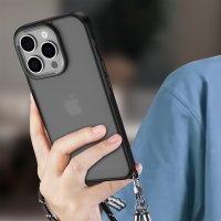 Newface iPhone 16 Pro Kılıf Elegant Kapak - Derin Mor