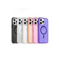 Newface iPhone 16 Pro Kılıf Glow Magsafe Kapak - Pembe