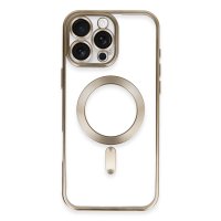 Newface iPhone 16 Pro Kılıf Kross Magneticsafe Kapak - Kahverengi