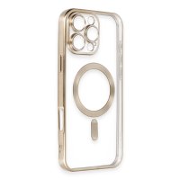 Newface iPhone 16 Pro Kılıf Kross Magneticsafe Kapak - Kahverengi