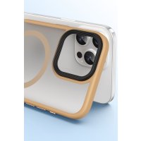 Newface iPhone 16 Pro Kılıf Trex Magneticsafe Kapak - Koyu Yeşil