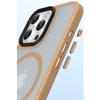 Newface iPhone 16 Pro Kılıf Trex Magneticsafe Kapak - Koyu Yeşil