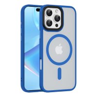 Newface iPhone 16 Pro Kılıf Trex Magneticsafe Kapak - Sierra Blue