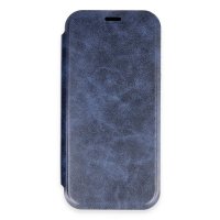 Newface iPhone 16 Pro Max Kılıf Flip Cover - Lacivert