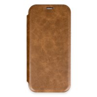 Newface iPhone 16 Pro Max Kılıf Flip Cover - Taba