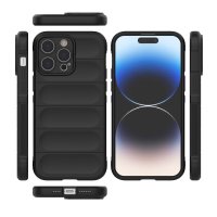 Newface iPhone 16 Pro Max Kılıf Optimum Silikon - Siyah