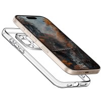 Newface iPhone 16 Pro Max Kılıf Pc Sert Şeffaf Kapak - Şeffaf