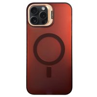 Newface iPhone 16 Pro Max Primera Magsafe Standlı Kapak - Bordo