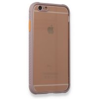 Newface iPhone 6 Kılıf Miami Şeffaf Silikon - Açık Mor