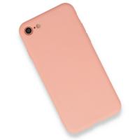 Newface iPhone 7 Kılıf Nano içi Kadife Silikon - Pembe