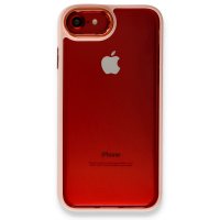 Newface iPhone 7 Kılıf Dora Kapak - Pudra