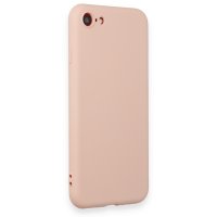 Newface iPhone 7 Kılıf First Silikon - Pudra