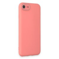 Newface iPhone 7 Kılıf Lansman Glass Kapak - Pembe