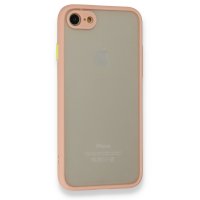 Newface iPhone 7 Kılıf Montreal Silikon Kapak - Pembe