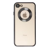 Newface iPhone 7 Kılıf Slot Silikon - Siyah