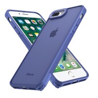 Newface iPhone 7 Plus Kılıf Elegant Kapak - Açık Mavi