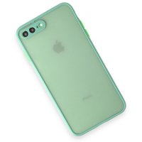 Newface iPhone 7 Plus Kılıf Montreal Silikon Kapak - Turkuaz