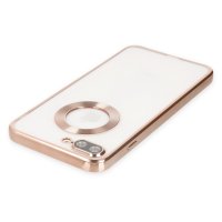 Newface iPhone 7 Plus Kılıf Slot Silikon - Rose Gold