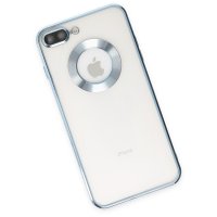 Newface iPhone 7 Plus Kılıf Slot Silikon - Sierra Blue