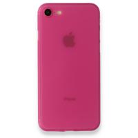 Newface iPhone SE 2020 Kılıf PP Ultra İnce Kapak - Pembe