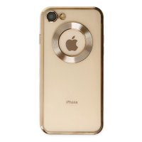 Newface iPhone 8 Kılıf Slot Silikon - Gold