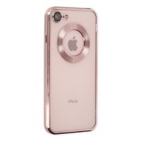 Newface iPhone 8 Kılıf Slot Silikon - Rose Gold