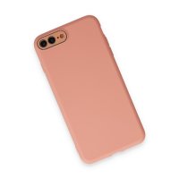 Newface iPhone 8 Plus Kılıf Lansman Glass Kapak - Pembe