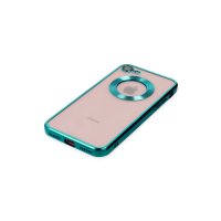Newface iPhone SE 2020 Kılıf Slot Silikon - Köknar Yeşili