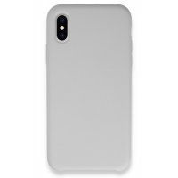 Newface iPhone XS Kılıf Lansman Legant Silikon - Beyaz