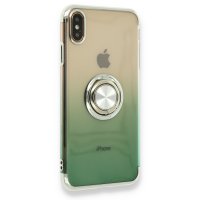 Newface iPhone XS Max Kılıf Marvel Yüzüklü Silikon - Yeşil