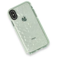 Newface iPhone X Kılıf Salda Silikon - Yeşil