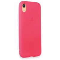 Newface iPhone XR Kılıf First Silikon - Pembe