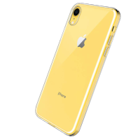 Newface iPhone XR Kılıf Lüx Şeffaf Silikon