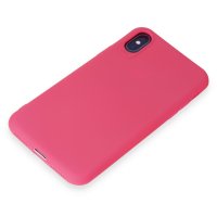 Newface iPhone XS Kılıf First Silikon - Pembe