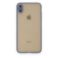 Newface iPhone XS Kılıf Montreal Silikon Kapak - Gri