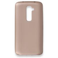 Newface LG G2 Kılıf First Silikon - Rose Gold